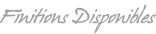 travertins, finitions disponibles